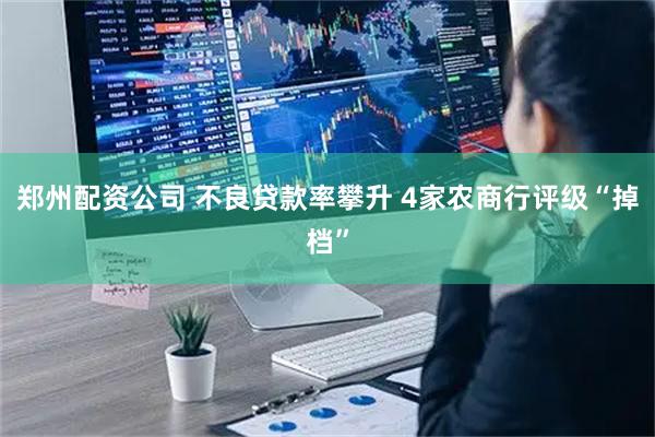 郑州配资公司 不良贷款率攀升 4家农商行评级“掉档”